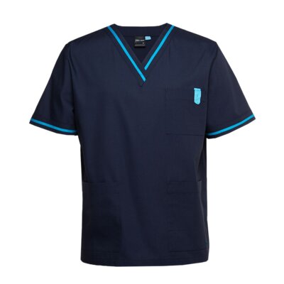 JB's  CONTRAST UNISEX SCRUBS TOP Thumbnail