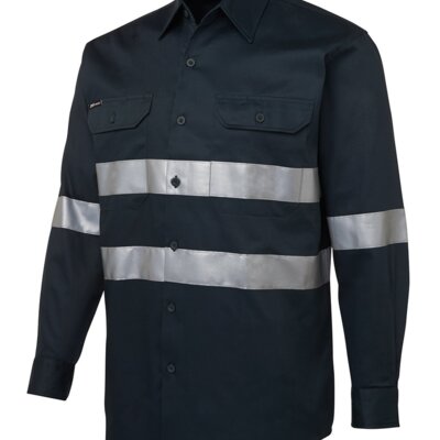 JB's L/S 190G WORK SHIRT WITH REFLECTIVE TAPE Thumbnail