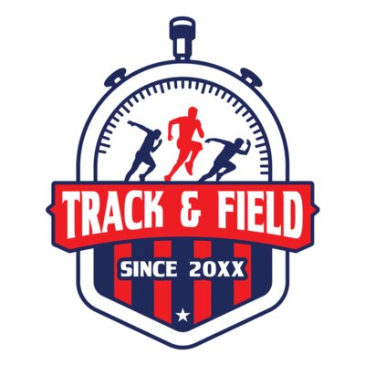 Track & Field Team Logo 14 Thumbnail