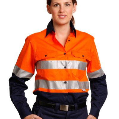 SW65 WOMEN'S LONG SLEEVE SAFETY SHIRT Thumbnail