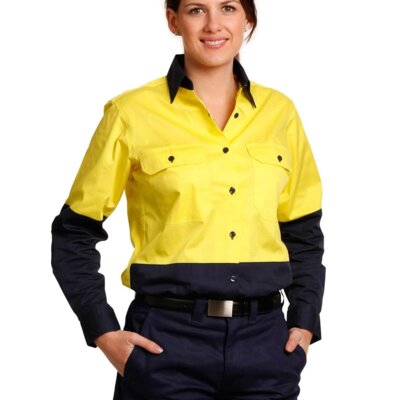 SW64 WOMEN'S LONG SLEEVE SAFETY SHIRT Thumbnail