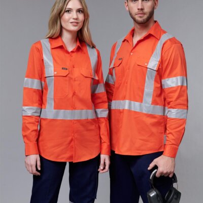 SW66 NSW Rail Lightweight Safety Shirt Thumbnail