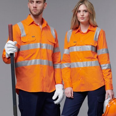 SW55 VIC Rail Lightweight Safety Shirt- Unisex Thumbnail