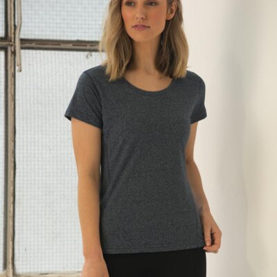 TS28 HIGH PERFORMANCE HEATHER TEE Ladies Thumbnail