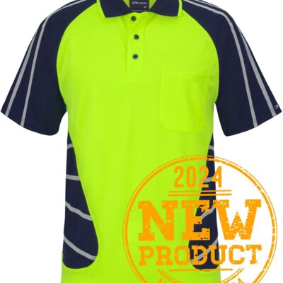  6HSSR JB'S STREET SPIDER POLO WITH REFLECTIVE STRIPES Thumbnail
