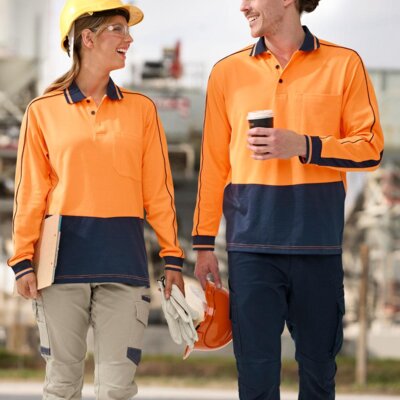 SW90 HI-VIS SUSTAINABLE COOL-BREEZE SAFETY POLO Thumbnail