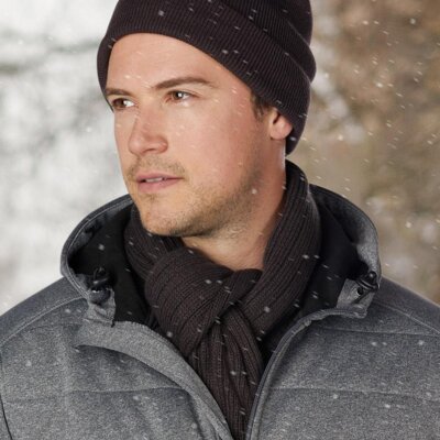 CH28 Roll Up Acrylic Beanie Thumbnail