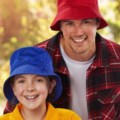 H1034 Bucket Hat With Toggle Thumbnail