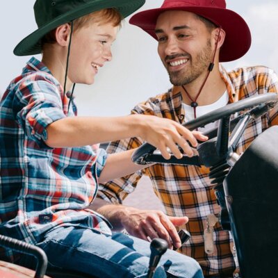 H1026 Slouch Hat With Break-away Clip Strap Thumbnail