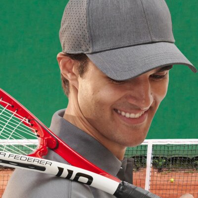 CH88 Four Way Stretch Laser Cut Runner’s Cap Thumbnail