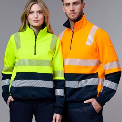 SW32 Vic Rail Hi Vis Safety Jumper- Unisex Thumbnail