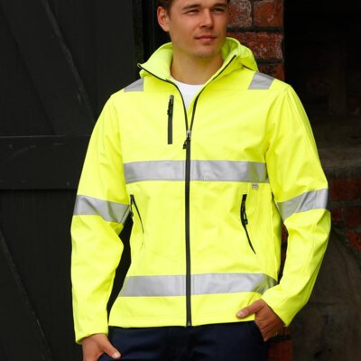 SW30 HI-VIS SAFETY JACKET-unisex Thumbnail