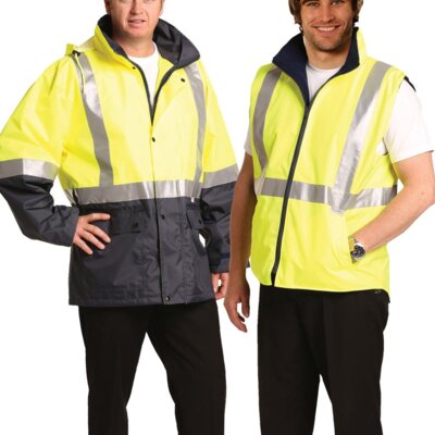 SW20A HIGH VIS REVERSIBLE VEST AND JACKET Thumbnail