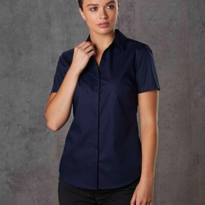 M8110S BARKLEY LADIES TAPED SEAM SHORT SLEEVE SHIRT Thumbnail