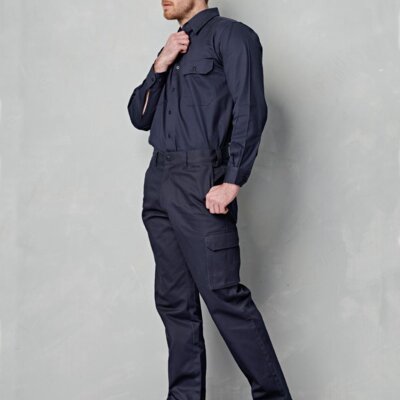 WP07 MEN'S HEAVY COTTON PRE-SHRUNK DRILL PANTS Regular Size Thumbnail