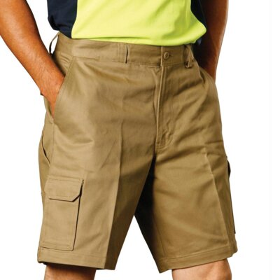 WP06 MEN'S HEAVY COTTON DRILL CARGO SHORTS Thumbnail