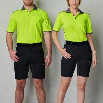 WP25 UNISEX RIPSTOP STRETCH WORK SHORTS Thumbnail