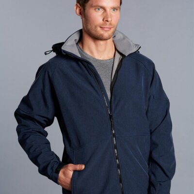 JK33 ASPEN Softshell Hood Jacket Men's Thumbnail