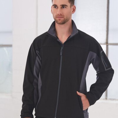JK31 WHISTLER Softshell Contrast Jacket Men's Thumbnail