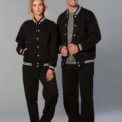FL11 FLEECE LETTERMAN - Unisex Thumbnail