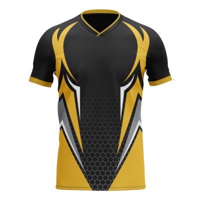 V Neck Soccer Jersey Design 4 Thumbnail
