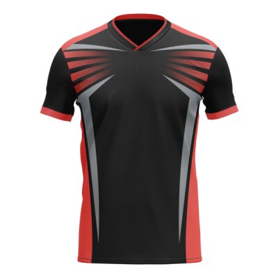 V Neck Soccer Jersey Design 8 Thumbnail