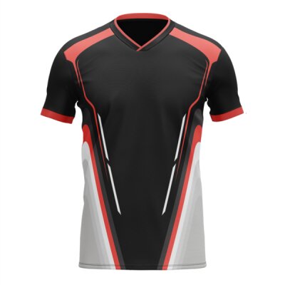 V Neck Soccer Jersey Design 11 Thumbnail