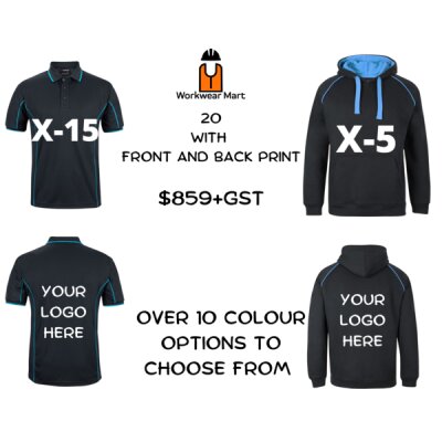 20 Pack with Front and Back Print Thumbnail